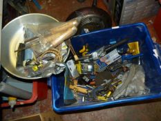 Box of Assorted Tools and Fittings