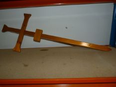 *120cm Wooden Crucifix