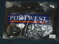 Portwest Argyll Heavy Fleece (Black) Size: XL