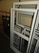*Nine UPVC Window Frames and Assorted Double Glazed Window Units