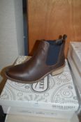 Silver Street Ladies Ankle Boots (Brown) Size: 7