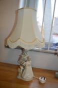 Pottery Based Table Lamp