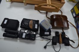 Canon Sureshot AF7 Camera, Swift Binoculars and De