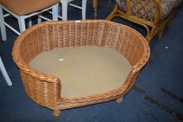 Basket Weave Dog Bed