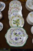 Wedgwood Wall Plates - The Flower Artist of Kew