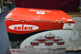 *Selen Cookware 12pc Non-Stick Pan Set