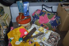 Vintage Sewing Accessories and Material