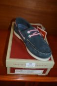 Catesby Ladies Moccasins (Navy) Size: 5