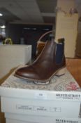 Silver Street Ladies Ankle Boots (Brown) Size: 6