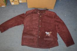 Eighteen Maroon Suede Ladies Jackets