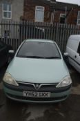 Vauxhall Corsa 1.2 Reg: YH52 GKK, Mileage: 107603, MoT: Nov 2020