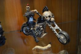 Mohican Motorcycle Death Rider Figure (AF)