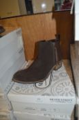 Silver Street Ladies Ankle Boots (Brown) Size: 7