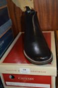 Catesby Gents Ankle Boots (Black) Size: 9