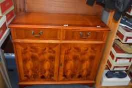 Flame Veneered Cupboard