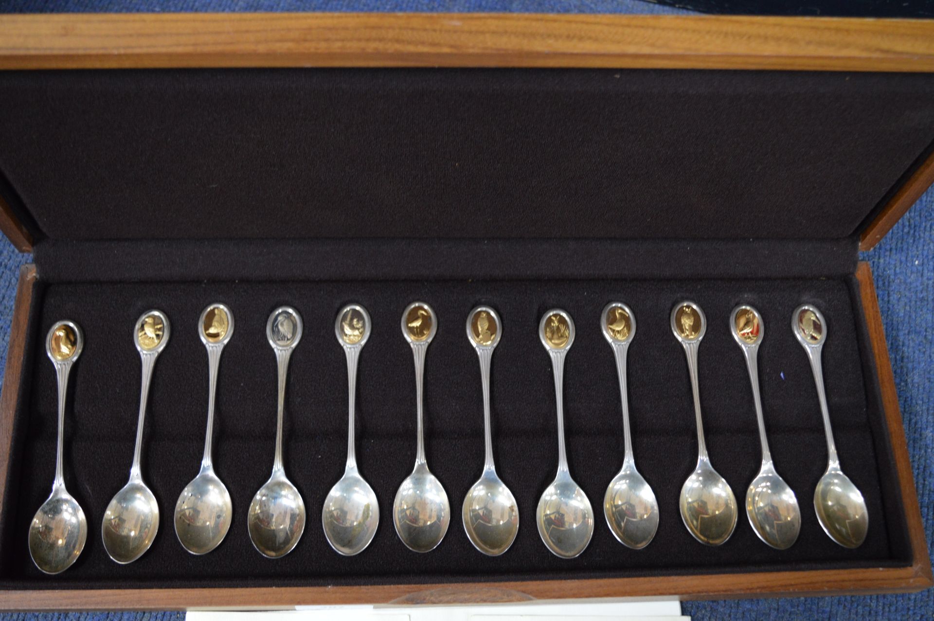 RSPB Hallmarked Silver Spoon Collection