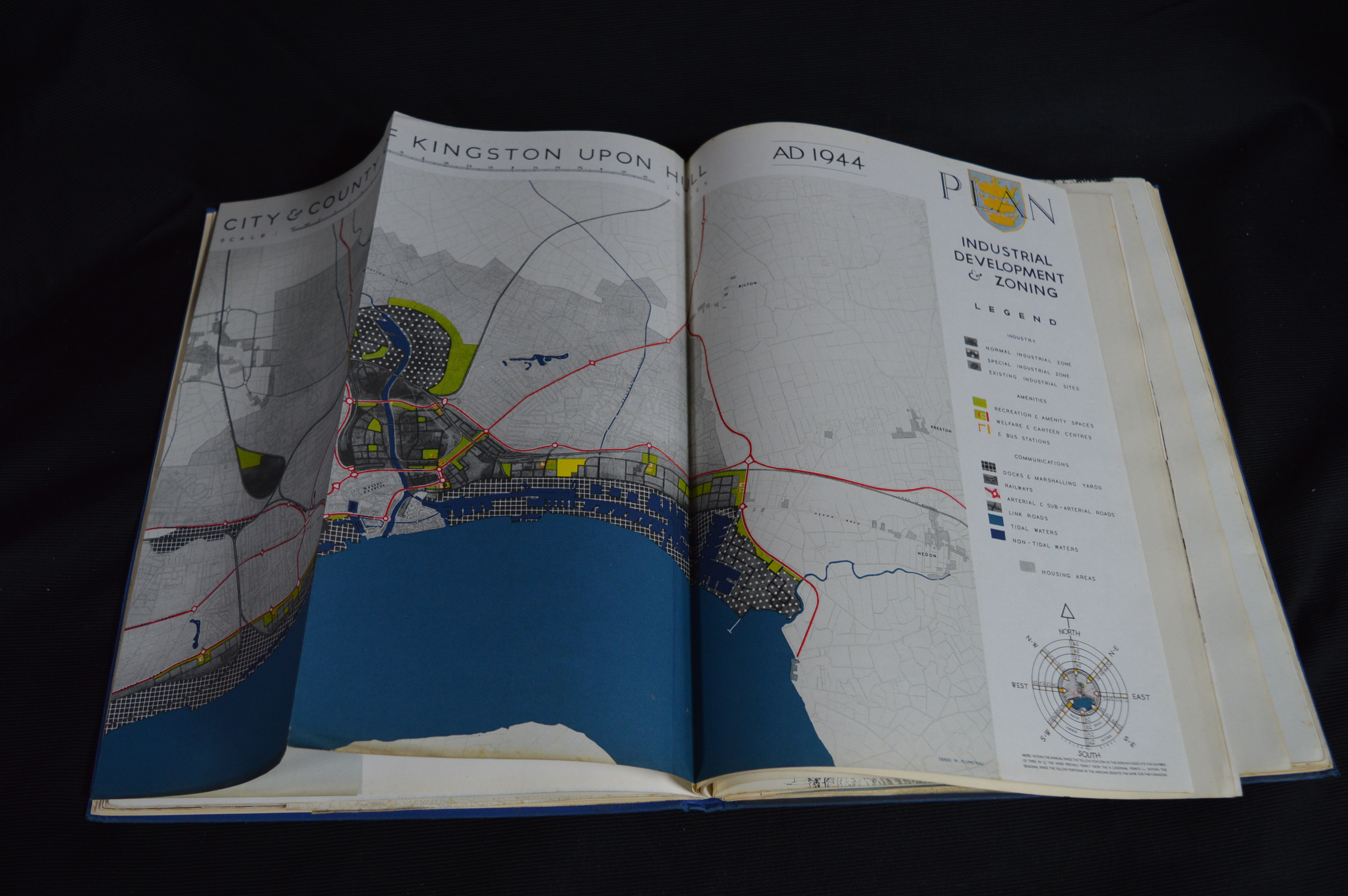 Plan of Kingston-upon-Hull 1945 - Image 2 of 2