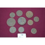 1812 United Copper Company One Penny Token, 1792 George III Twopence plus other Assorted Tokens