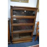 Four Height Globe Wernicke Bookcase (AF)