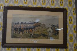 Victorian Framed Print - The Thin Red Line by Robert Gibb 1881