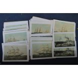 Sailing Ship Prints; South Sea Whale Fishery, etc.