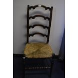 Rush Seated Country Chair