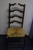 Rush Seated Country Chair