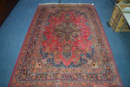 Large Red Eastern Rug 294x205cm