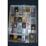 Collection of 36 Zippo Lighters