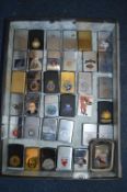 Collection of 36 Zippo Lighters