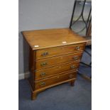 Small Georgian Mahogany Four Drawer Chest