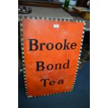 Brooke Bond Enamel Tea Sign