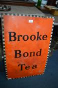 Brooke Bond Enamel Tea Sign