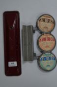 Austin Mirror Plate and Bus Three Disc Licence Holder