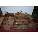 Picture Framers Assorted Wooden Planes etc.