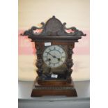 Mahogany Cased Victorian Mantel Clock