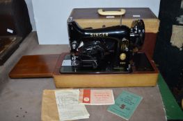 Singer Electric Sewing Machine In Original Case