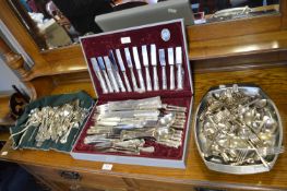 Canteen of Silver Plated Cutlery by Howsley & Sons of Sheffield