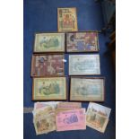 Five Set of Edwardian Child's Building Blocks by Anchor of Germany