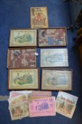 Five Set of Edwardian Child's Building Blocks by Anchor of Germany