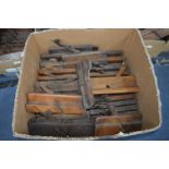 Box of Picture Framers Victorian Moulding Planes