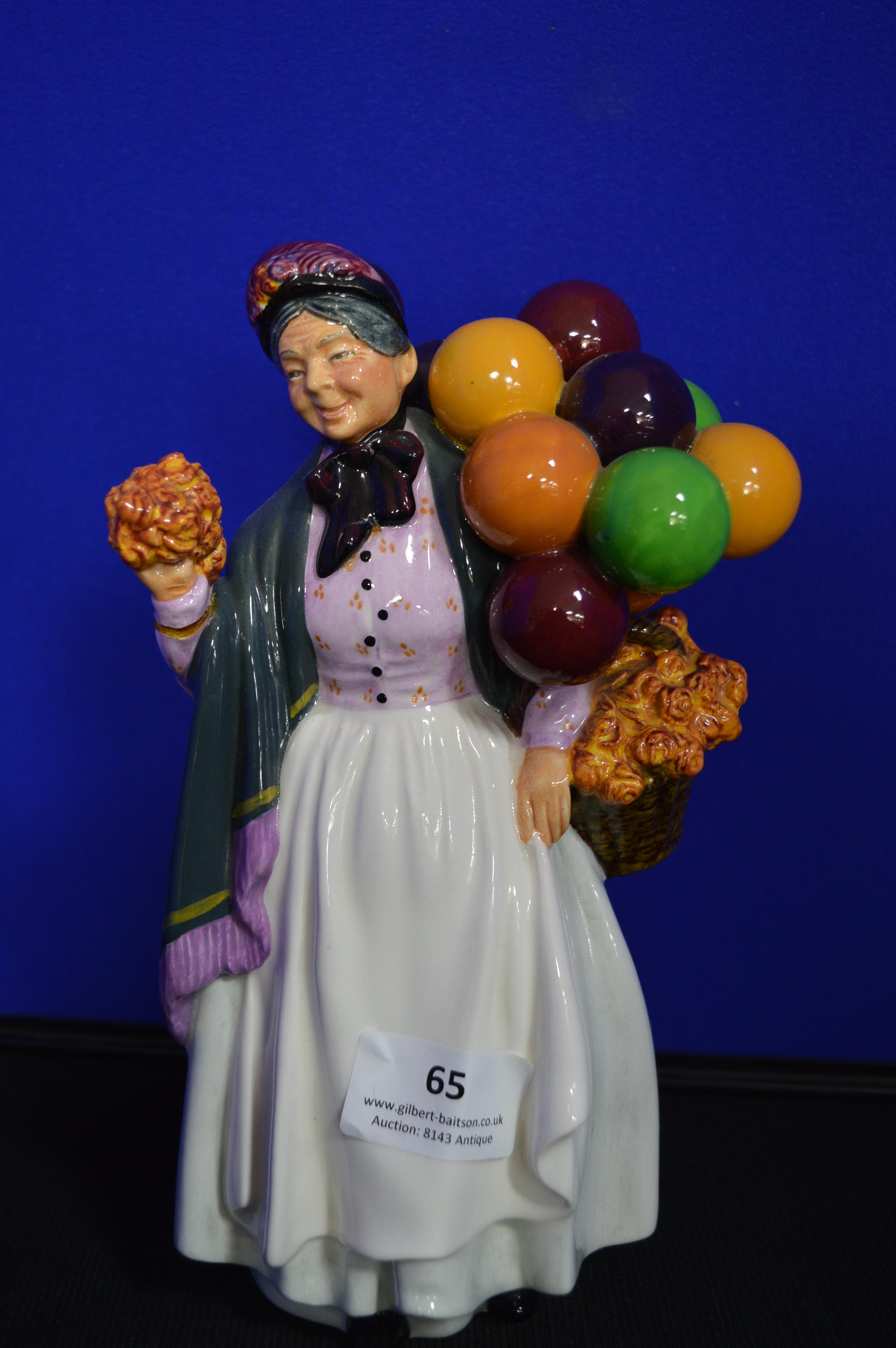 Royal Doulton Figurine - Biddy Penny Farthing