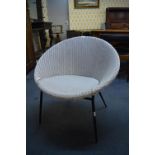 1960's Lloyd Loom Style Bedroom Chair