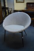 1960's Lloyd Loom Style Bedroom Chair