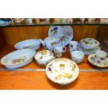 Royal Worcester Evesham Part Dinner Dinner Service, Dishes, Tureens, etc.