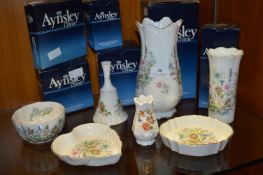 Seven Pieces of Boxed Aynsley China