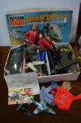 Action Man Helicopter plus Other Figures and Accessories