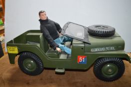 Action Man Command Patrol Jeep and Figure