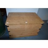 Large Pine Blanket Box