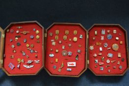 Three Cases of Russian Pin Badges
